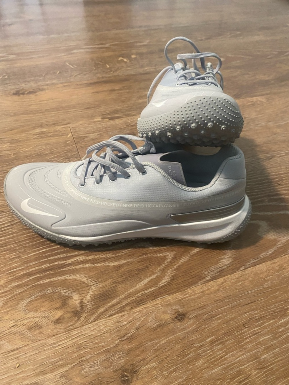 Nike Light Gray Field Turf Sneakers